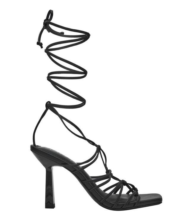 ワイルド ペアー レディース シューズ サンダル レース Wild Pair Womens Evelina LaceUp Dressandals Black ブラック