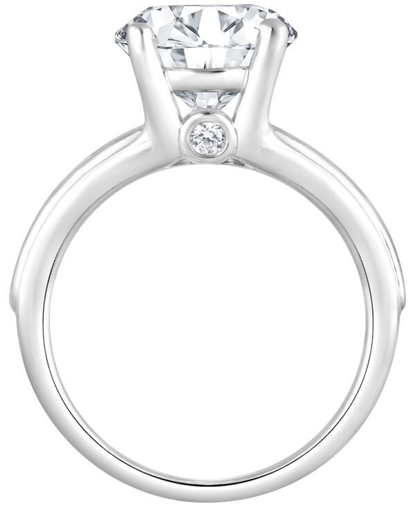 バッジェリーミシュカ レディース アクセサリー リング Badgley Mischka Bagley Mischka Certified Lab Grown Diamond Channel Set Engagement Ring 4 ctw in 14k Wh バッジェリーミシュカ レディース アクセサリー リング Badgley Mischka Bagley Mischka Certified Lab Grown Diamond Channel Set Engagement Ring 4 ctw in 14k Wh