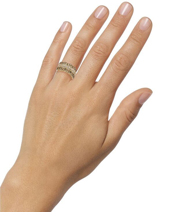 ル ヴァン レディース アクセサリー リング Le Vianude Diamond Chocolate Diamond Scalloped Multirow Ring 214 ctw in 14k Rose Yellow Gold イエロー ル ヴァン レディース アクセサリー リング Le Vianude Diamond Chocolate Diamond Scalloped Multirow Ring 214 ctw in 14k Rose Yellow Gold イエロー