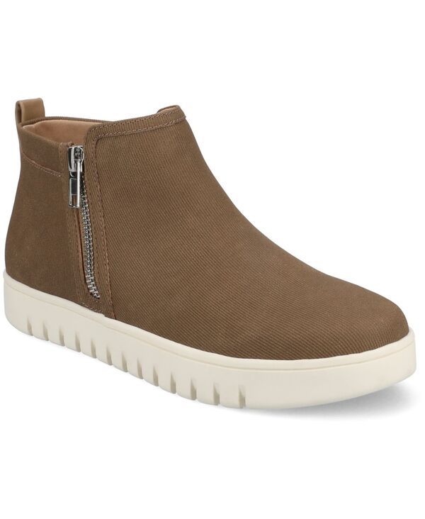 ジュルネ コレクション レディース シューズ スニーカー アンクル ブーツ Journee Collection Womens Alita Comfort Ankle Sneaker Booties Tan タン