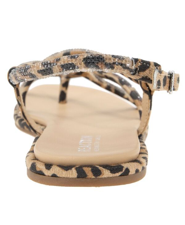 ケネスコール レディース シューズ サンダル Kenneth Cole Reaction Womens Waltz Strappy Square Toe Flat Sandals Leopard アニマル ケネスコール レディース シューズ サンダル Kenneth Cole Reaction Womens Waltz Strappy Square Toe Flat Sandals Leopard アニマル