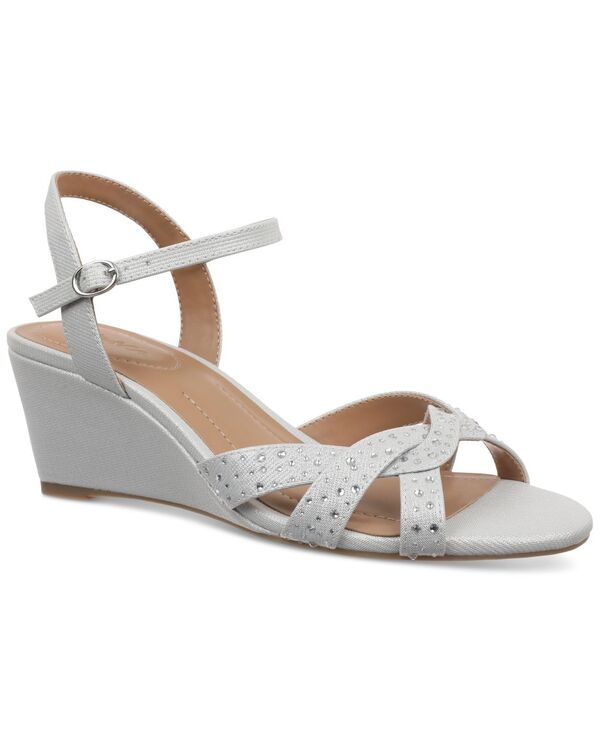 スタイルアンドコー レディース シューズ サンダル Style Co Womens Greyy Wedge Sandals Black Met ブラック