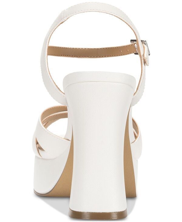ワイルド ペアー レディース シューズ サンダル プラットフォーム Wild Pair Womens Reemii Platform Sandals White Smooth ホワイト
