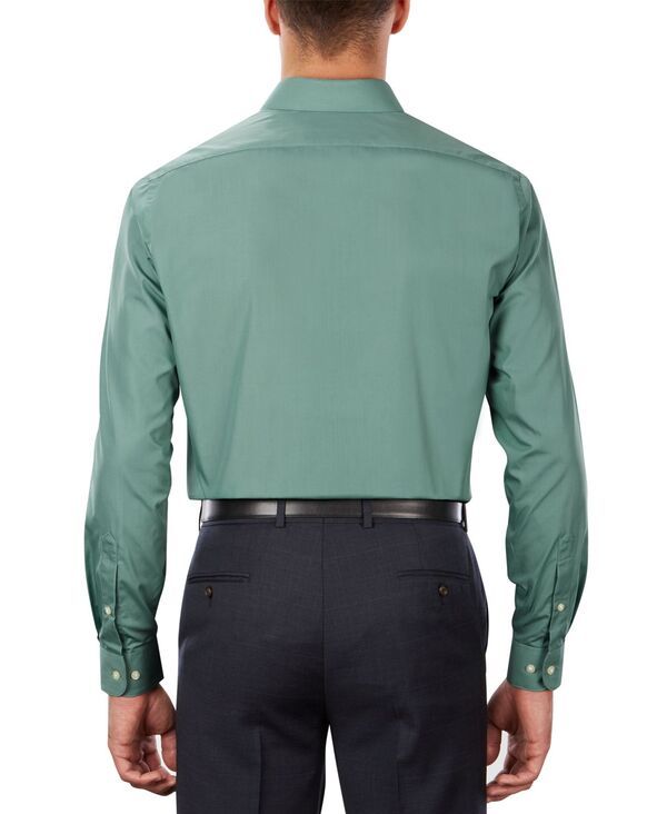 ヴァンハウセン メンズ トップス シャツ Van Heusen Mens Poplin Dress Shirt Classic Athletic Fit Ocean Mist