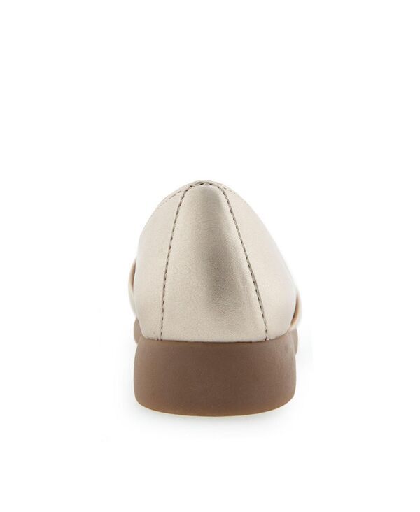 エアロソールズ レディース シューズ サンダル Aerosoles Womens 4Give Closed Toe Sandals Soft Gold Polyurethane ゴールド