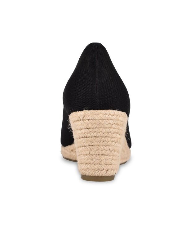 バンドリーノ レディース シューズ サンダル Bandolino Womens Nuri Peep Toe Espadrille Wedge Sandals Black ブラック バンドリーノ レディース シューズ サンダル Bandolino Womens Nuri Peep Toe Espadrille Wedge Sandals Black ブラック