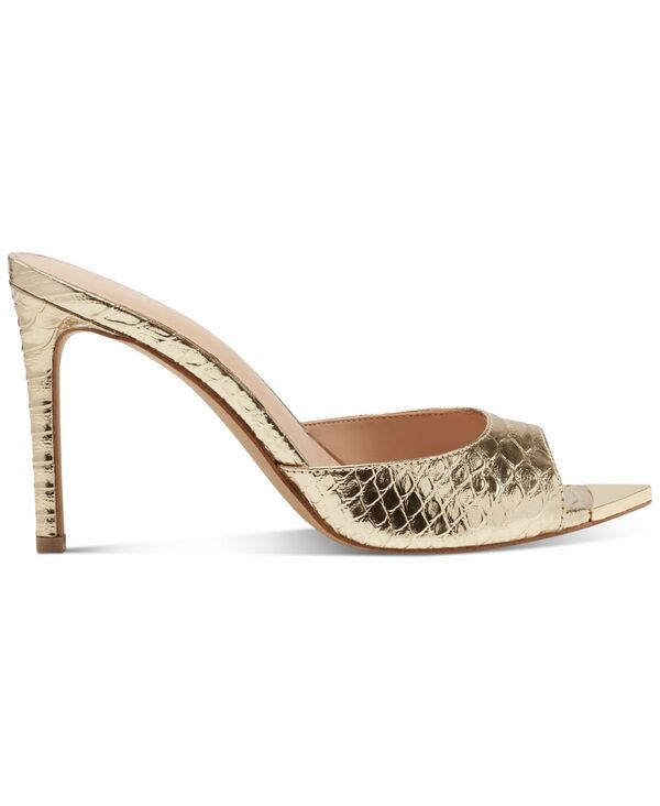 アイエヌシー インターナショナル コンセプト レディース シューズ サンダル INC International Concepts Amra Dresslide Sandals Gold Snake Print ゴールド