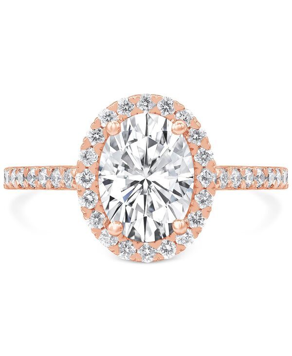 バッジェリーミシュカ レディース アクセサリー リング Badgley Mischka Certified Lab Grown Diamond Halo Engagement Ring 212 ctw in 14k Rose Gold ゴールド バッジェリーミシュカ レディース アクセサリー リング Badgley Mischka Certified Lab Grown Diamond Halo Engagement Ring 212 ctw in 14k Rose Gold ゴールド