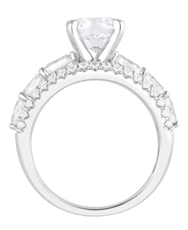 バッジェリーミシュカ レディース アクセサリー リング Badgley Mischka Certified Lab Grown Diamond Engagement Ring 314 ctw in 14k Yellowhite orose White Gold