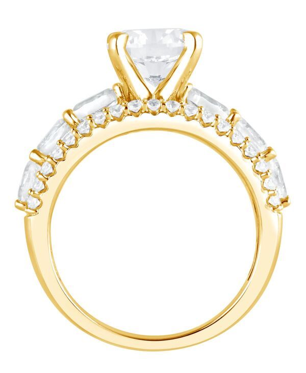 バッジェリーミシュカ レディース アクセサリー リング Badgley Mischka Certified Lab Grown Diamond Engagement Ring 314 ctw in 14k Yellowhite orose Yellow Gol バッジェリーミシュカ レディース アクセサリー リング Badgley Mischka Certified Lab Grown Diamond Engagement Ring 314 ctw in 14k Yellowhite orose Yellow Gol