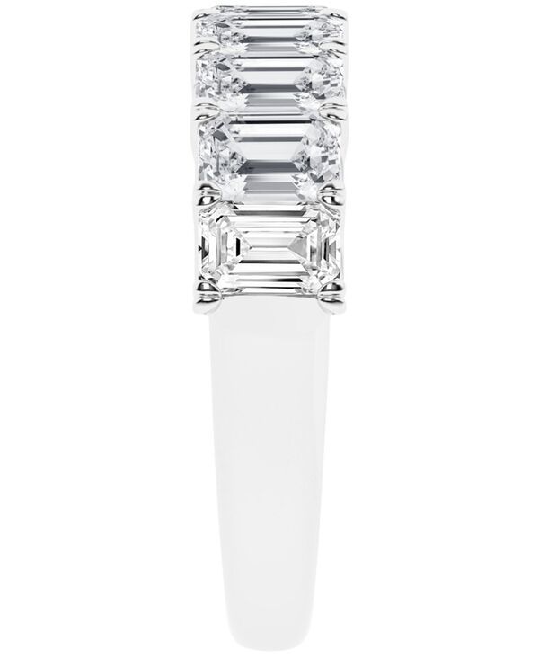 バッジェリーミシュカ レディース アクセサリー リング Badgley Mischka Certified Lab Grown Diamond 9 Stonemerald Band Ring 3 ctw in 14k White Yellow orose Wh