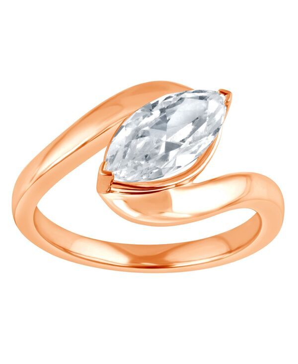 バッジェリーミシュカ レディース アクセサリー リング Badgley Mischka Certified Lab Grown Diamond Marquisengagement Ring 134 ctw in 14k Yellowhite orose Ros