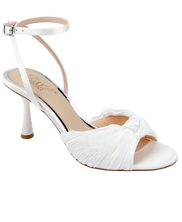 ジュウェルダグレイミシュカ レディース シューズ サンダル Jewel Badgley Mischka Womens Ibis Evening Sandals Ivory Fabric アイボリー