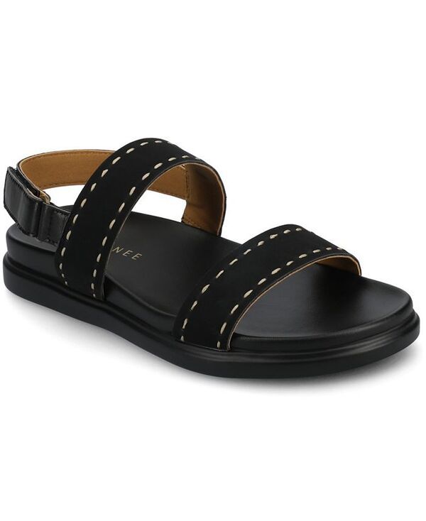 ジュルネ コレクション レディース シューズ サンダル Journee Collection Womens Milie Multi Strap Wedge Sandals Black ブラック