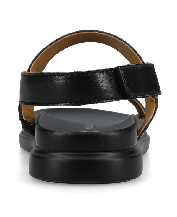 ジュルネ コレクション レディース シューズ サンダル Journee Collection Womens Milie Multi Strap Wedge Sandals Black ブラック