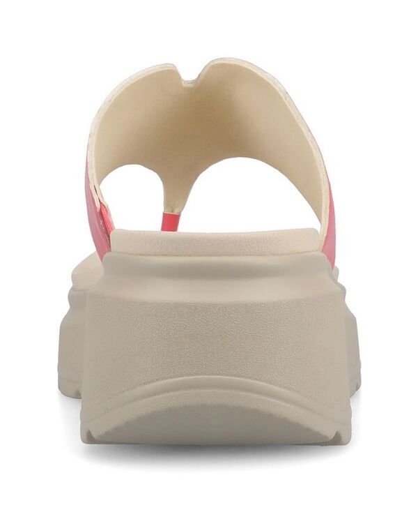 ジュルネ コレクション レディース シューズ サンダル Journee Collection Womens Carah SlipOn Wedge Sandals Coral コーラル