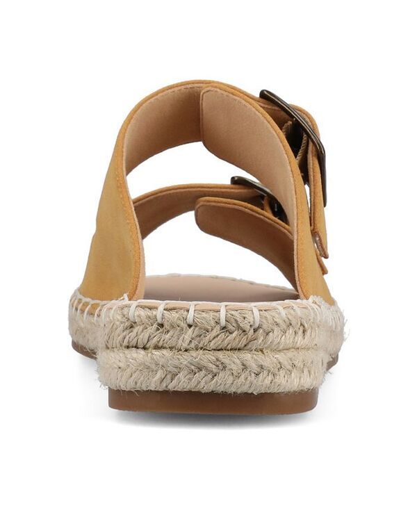 ジュルネ コレクション レディース シューズ サンダル Journee Collection Womens Tresah Double Strap Espadrille Sandals Tan タン ジュルネ コレクション レディース シューズ サンダル Journee Collection Womens Tresah Double Strap Espadrille Sandals Tan タン