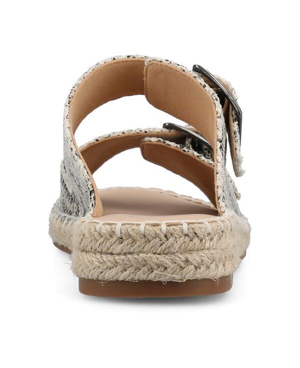 ジュルネ コレクション レディース シューズ サンダル Journee Collection Womens Tresah Double Strap Espadrille Sandals Snake ジュルネ コレクション レディース シューズ サンダル Journee Collection Womens Tresah Double Strap Espadrille Sandals Snake