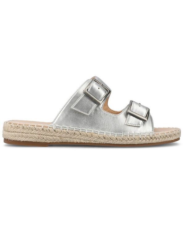 ジュルネ コレクション レディース シューズ サンダル Journee Collection Womens Tresah Double Strap Espadrille Sandals Silver シルバー ジュルネ コレクション レディース シューズ サンダル Journee Collection Womens Tresah Double Strap Espadrille Sandals Silver シルバー