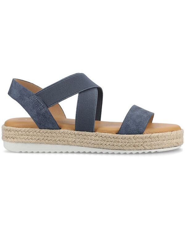 ジュルネ コレクション レディース シューズ サンダル Journee Collection Womens Caroline Strappy Espadrille Sandals Denim デニム ジュルネ コレクション レディース シューズ サンダル Journee Collection Womens Caroline Strappy Espadrille Sandals Denim デニム