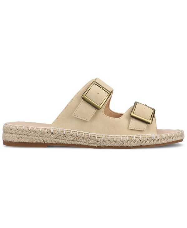 ジュルネ コレクション レディース シューズ サンダル Journee Collection Womens Tresah Double Strap Espadrille Sandals Beige ベージュ