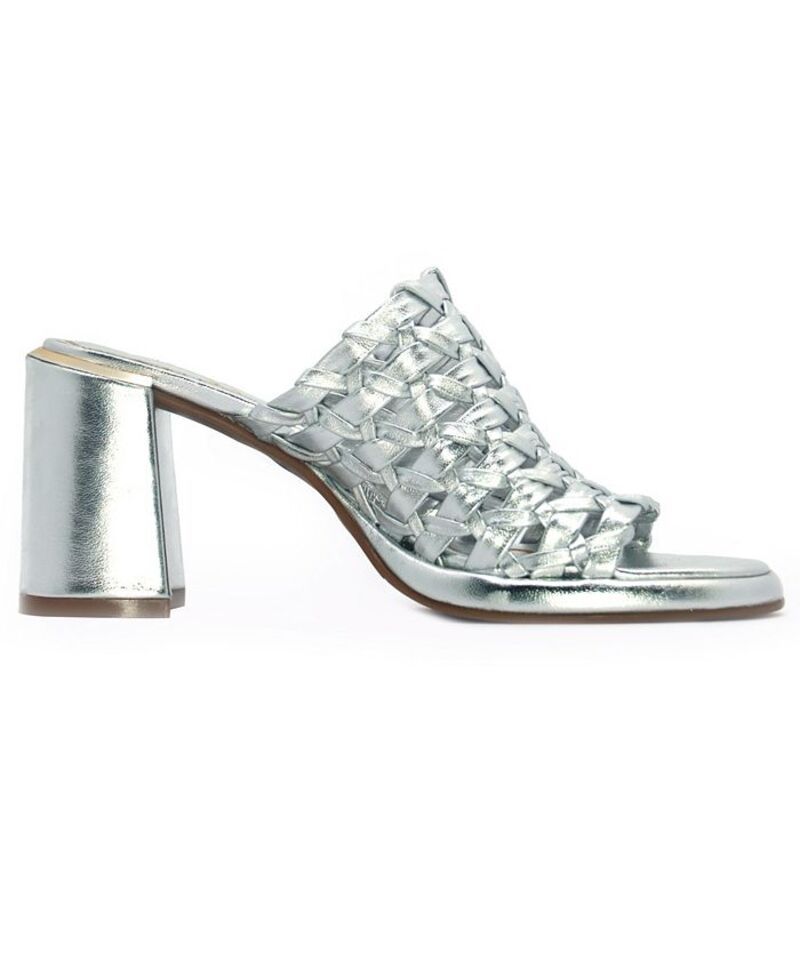 ケネスコール レディース シューズ サンダル Kenneth Cole New York Womens Solara Round Toe Sandals Silver Leather シルバー