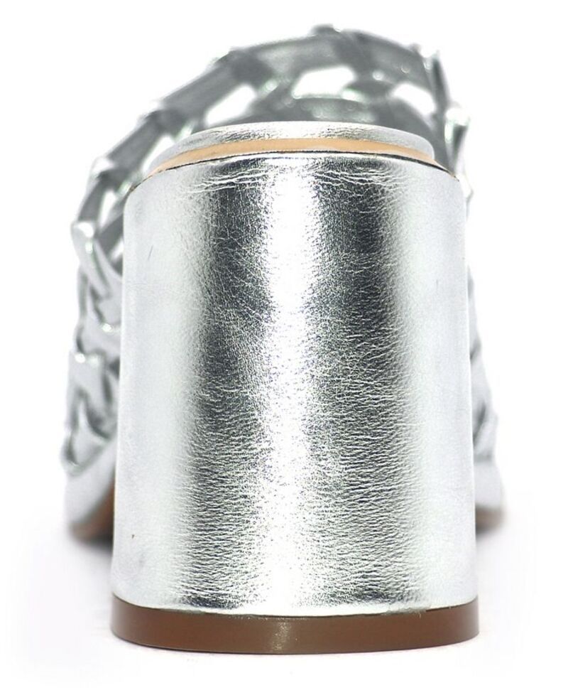 ケネスコール レディース シューズ サンダル Kenneth Cole New York Womens Solara Round Toe Sandals Silver Leather シルバー