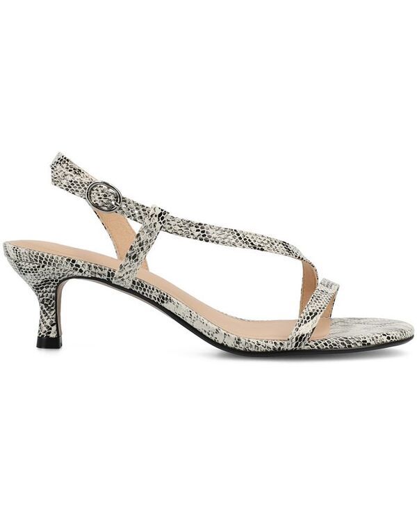ジュルネ コレクション レディース シューズ サンダル Journee Collection Womens Jemry Crossover Strap Dress Sandals Snake
