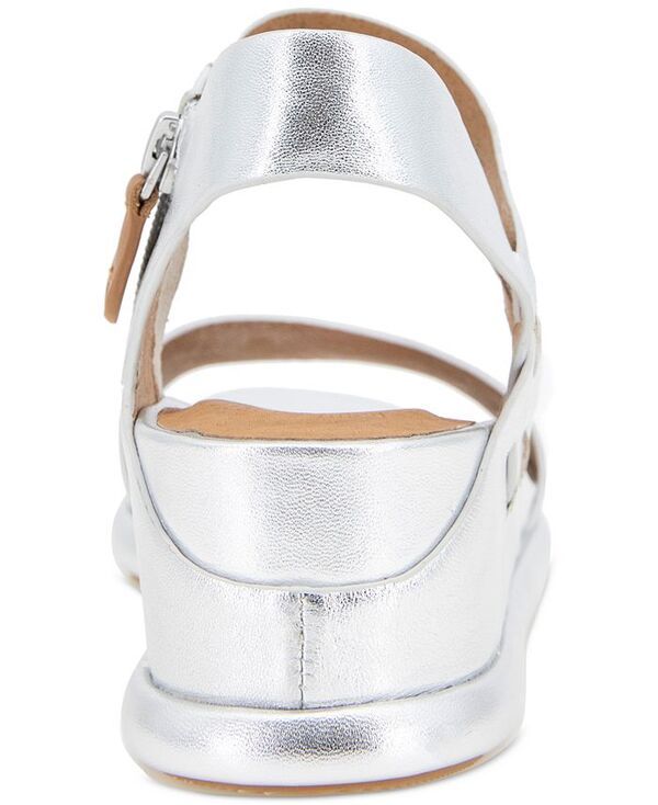 ジェントルソウルズ レディース シューズ サンダル Gentle Souls Womens Jolisa Wedge Sandals Silver シルバー