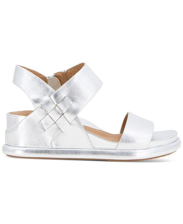 ジェントルソウルズ レディース シューズ サンダル Gentle Souls Womens Jolisa Wedge Sandals Silver シルバー