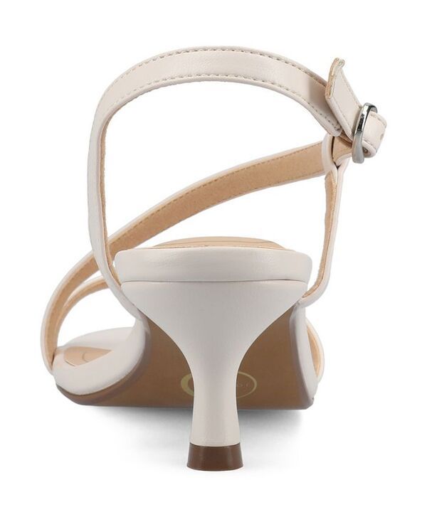 ジュルネ コレクション レディース シューズ サンダル Journee Collection Womens Jemry Crossover Strap Dress Sandals Bone ジュルネ コレクション レディース シューズ サンダル Journee Collection Womens Jemry Crossover Strap Dress Sandals Bone