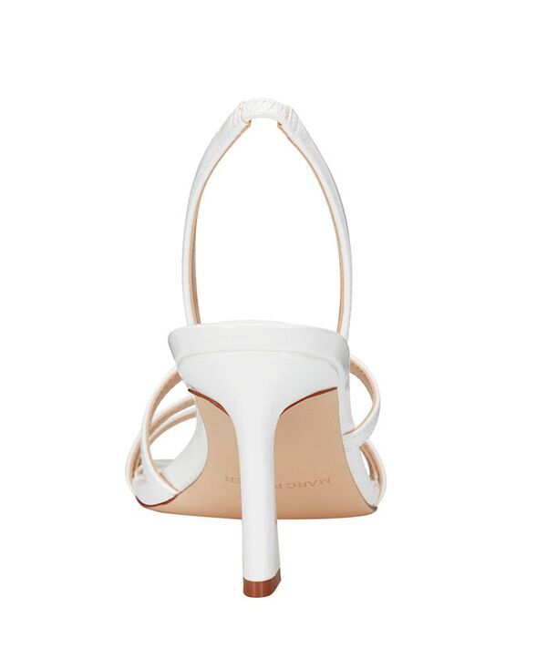 マークフィッシャー レディース シューズ サンダル Marc Fisher Womens Nalina Strappy Stiletto Sandals White Patent ホワイト マークフィッシャー レディース シューズ サンダル Marc Fisher Womens Nalina Strappy Stiletto Sandals White Patent ホワイト