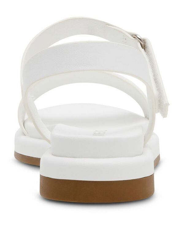 アンクライン レディース シューズ サンダル Anne Klein Womens Elani Round Toe Footbed Sandals White ホワイト アンクライン レディース シューズ サンダル Anne Klein Womens Elani Round Toe Footbed Sandals White ホワイト