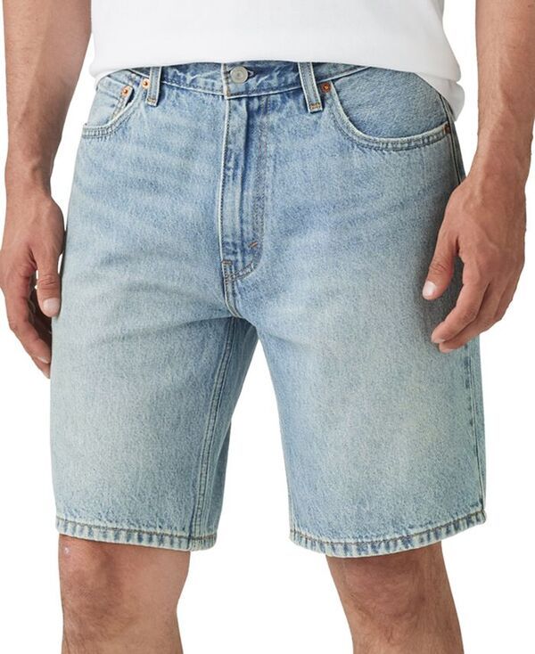 リーバイス メンズ ボトムス ハーフパンツ・ショーツ ショートパンツ Levis Mens 454 RelaxedFit 10 Shorts My Best Album