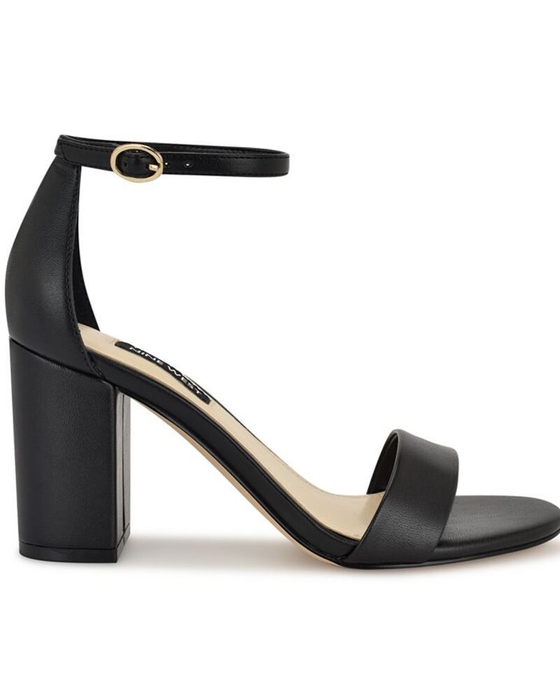 ナインウェスト レディース シューズ サンダル Nine West Womens Toniann Open Toe Dress Sandals Black ブラック