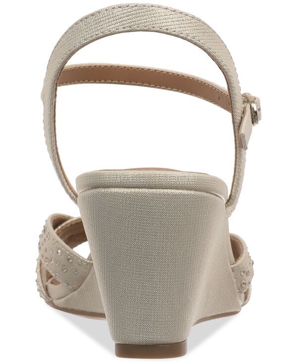 スタイルアンドコー レディース シューズ サンダル Style Co Womens Greyy Wedge Sandals Plantino Sparkle