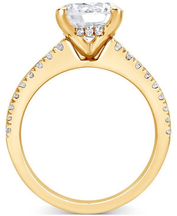 バッジェリーミシュカ レディース アクセサリー リング Badgley Mischka IGI Certified Lab Grown TwoRow Diamond Engagement Ring 3 ctw in 14k Yellowhite orose Y バッジェリーミシュカ レディース アクセサリー リング Badgley Mischka IGI Certified Lab Grown TwoRow Diamond Engagement Ring 3 ctw in 14k Yellowhite orose Y