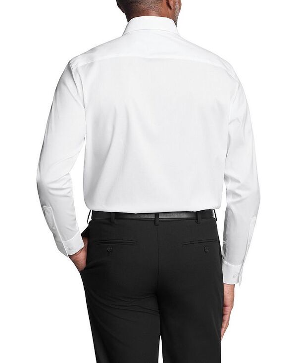 カルバンクライン メンズ トップス シャツ スリムフィット Calvin Klein Mens Stretch Slim Fit Dress Shirt White ホワイト