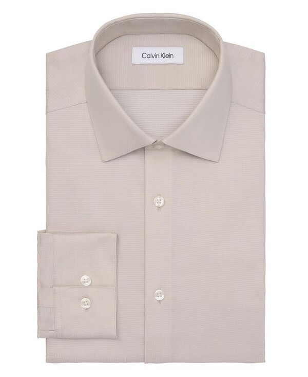 カルバンクライン メンズ トップス シャツ レギュラーフィット Calvin Klein Mens Regular Fit Dress Shirt Sand stone サンド カルバンクライン メンズ トップス シャツ レギュラーフィット Calvin Klein Mens Regular Fit Dress Shirt Sand stone サンド
