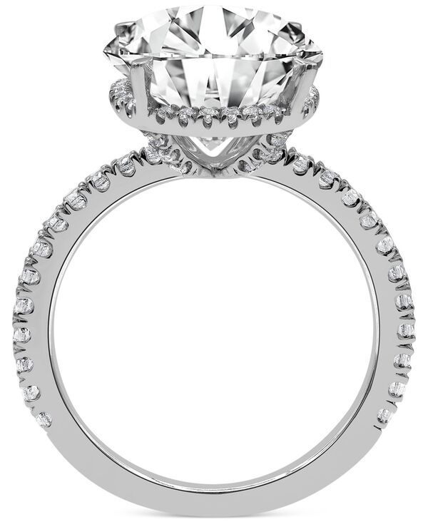 バッジェリーミシュカ レディース アクセサリー リング Badgley Mischka Certified Lab Grown Diamond Hidden Halo Engagement Ring 4 ctw in 14k White Gold ホワイト バッジェリーミシュカ レディース アクセサリー リング Badgley Mischka Certified Lab Grown Diamond Hidden Halo Engagement Ring 4 ctw in 14k White Gold ホワイト