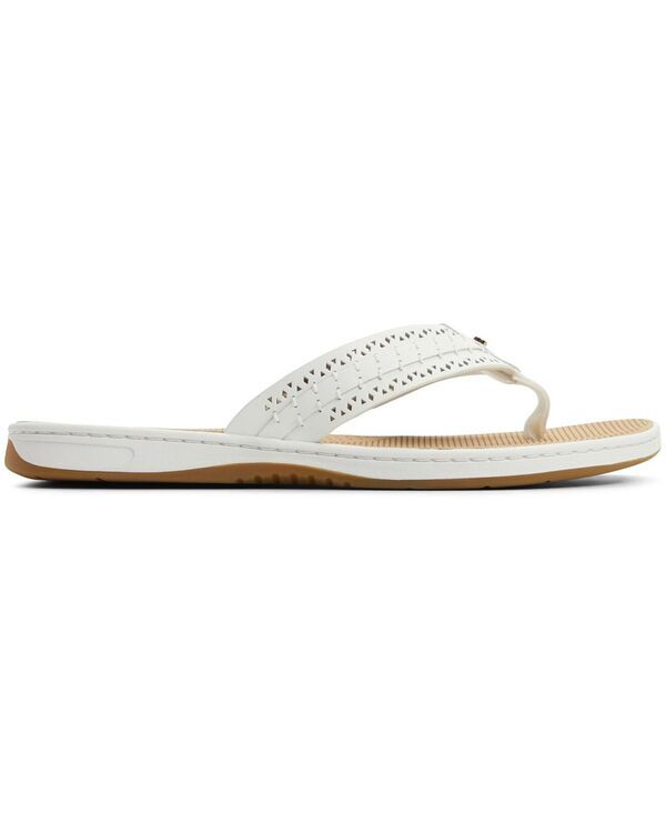 スペリー レディース シューズ サンダル Sperry Womenseafish Flip Flop Sandals White ホワイト スペリー レディース シューズ サンダル Sperry Womenseafish Flip Flop Sandals White ホワイト