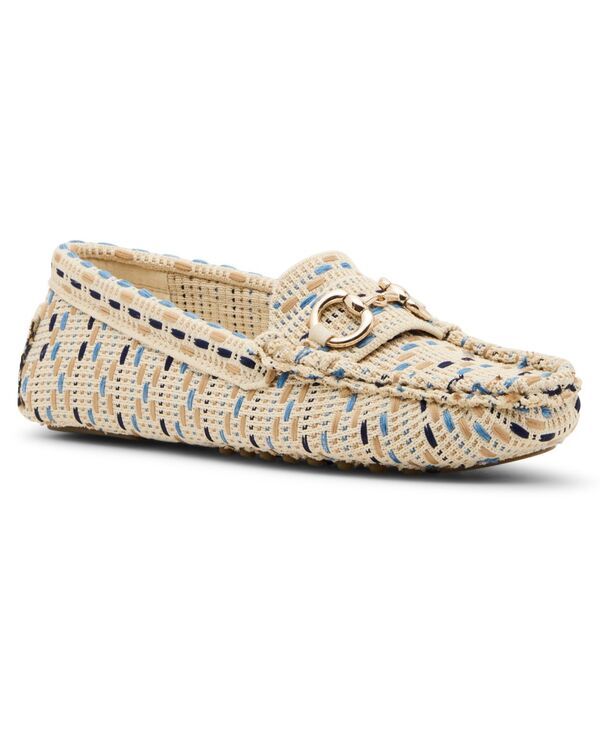 アンクライン レディース シューズ パンプス ローファー Anne Klein Womens Chrystie Moccasin Driver Loafers Taupe Multi トープ