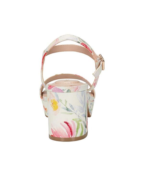 バンドリーノ レディース シューズ サンダル プラットフォーム ヒール Bandolino Womens Pennie Platform Block Heel Dress Sandals Ivory Floral Multi アイボリー バンドリーノ レディース シューズ サンダル プラットフォーム ヒール Bandolino Womens Pennie Platform Block Heel Dress Sandals Ivory Floral Multi アイボリー