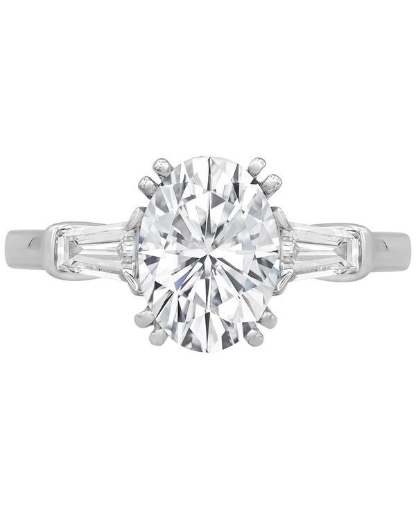 バッジェリーミシュカ レディース アクセサリー リング Badgley Mischka Certified Lab Grown Diamond Engagement Ring 212 ctw in 14k White Gold ホワイト