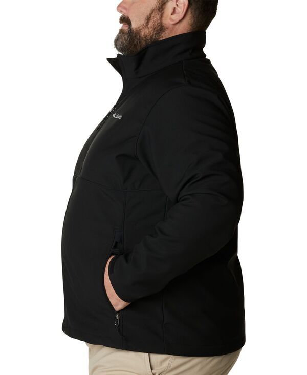 コロンビア メンズ アウター ジャケット・ブルゾン トール Columbia Mens Big Tall Ascender Softshell Jacket Black ブラック コロンビア メンズ アウター ジャケット・ブルゾン トール Columbia Mens Big Tall Ascender Softshell Jacket Black ブラック