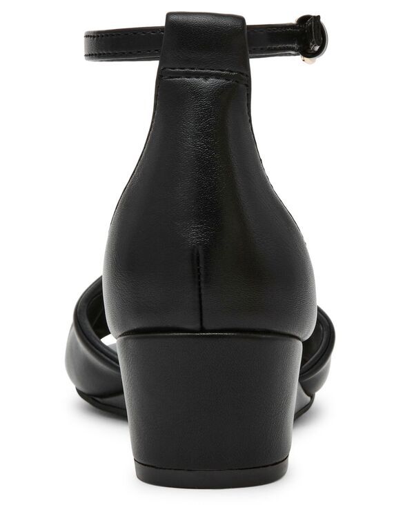 アンクライン レディース シューズ サンダル アンクル Anne Klein Womens Whitby Ankle Strap Demi Wedge Sandals Black Smooth ブラック アンクライン レディース シューズ サンダル アンクル Anne Klein Womens Whitby Ankle Strap Demi Wedge Sandals Black Smooth ブラック