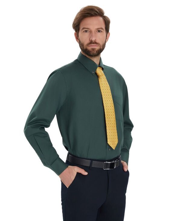 クラブルーム メンズ トップス シャツ Club Roomens Pinpoint Button Front Solidresshirt Green グリーン クラブルーム メンズ トップス シャツ Club Roomens Pinpoint Button Front Solidresshirt Green グリーン