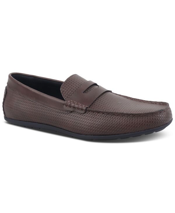 アルファニ メンズ シューズ スリッポン・ローファー Alfani Mens Masonn SlipOn Penny Driving Loafers Classic Brown ブラウン