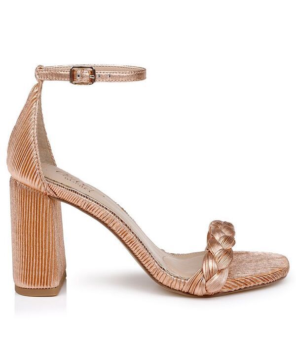 ジュウェルダグレイミシュカ レディース シューズ サンダル Jewel Badgley Mischka Womens Shea Round Toe Dress Sandals Copper
