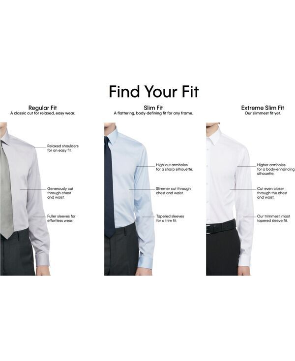 カルバンクライン メンズ トップス シャツ Calvin Klein Mens SlimFit NonIron Performance Stretch Blue Check Dress Shirt Bluebird ブルー
